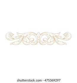 Gold traditional, Islam, arabic, indian ornament. Decorative retro greeting card or invitation design.