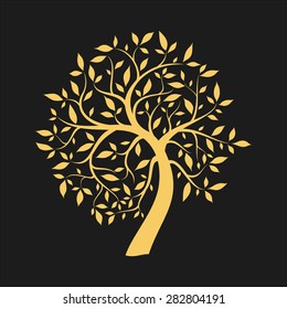 5,140 Gold tree with roots Images, Stock Photos & Vectors | Shutterstock