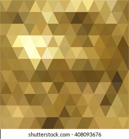 Gold triangle background