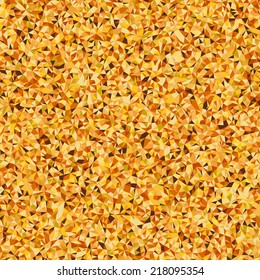 Gold triangle geometric pattern