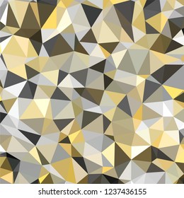 Gold, Triangular  low poly, mosaic pattern background, Vector polygonal illustration graphic, Creative, Origami style with gradient