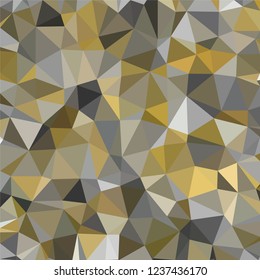 Gold, Triangular  low poly, mosaic pattern background, Vector polygonal illustration graphic, Creative, Origami style with gradient
