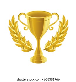 Gold trophy