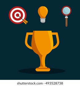 gold trophy icon