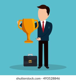 gold trophy icon