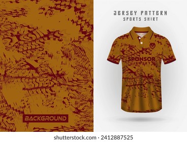 gold t-shirt sports jersey design, sports jersey background, soccer jersey, running jersey, outdoor workout, pattern.