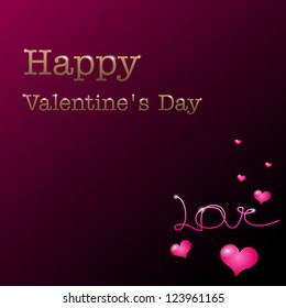 gold valentine day