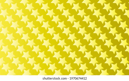 Gold vector background with light stars