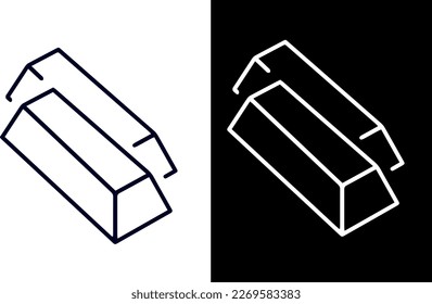 gold vector icon design black and white
