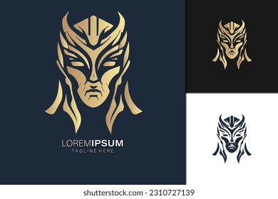 Gold-Vektorsymbol. Vektorgrafik-Logo-Design.