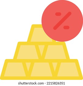 gold  Vector illustration on a transparent background. Premium quality symmbols. Line Color vector icons for concept and graphic design. 

