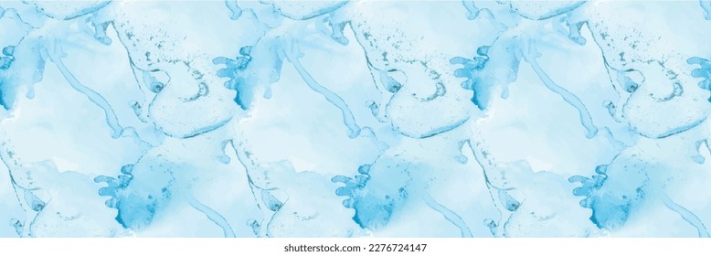 Gold Vector Ink Marble. Luxury Alcohol Ink Canvas. Metal Watercolor Repeat. Foil Marble Watercolor. Vector Elegant Background. Foil Gradient Background. Blue Ink Paint. Vector Abstract Art Template