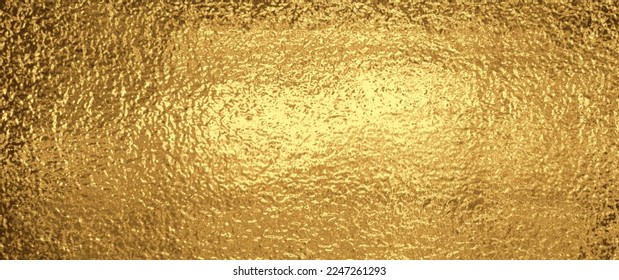 Gold vector texture for cover design, cards, flyers, poster, banner. Gold paint. Luxury backdrop for design. Empty blank for text. Hand drawn golden backdrop.