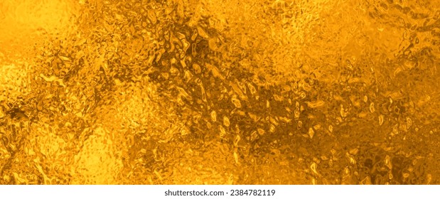 Gold vector texture for cover design, cards, flyers, poster, banner. Bronze old paint. Golden grunge backdrop for design. Hand drawn golden backdrop. Vintage aged metallic texture.	