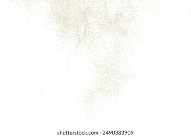 Gold vector texture on white background. Light golden pattern. Old paper surface. Yellow confetti illustration backdrop. Design element. EPS 10.	
