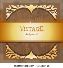 Gold vintage