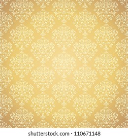 Gold vintage background.