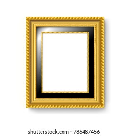 gold vintage picture frame