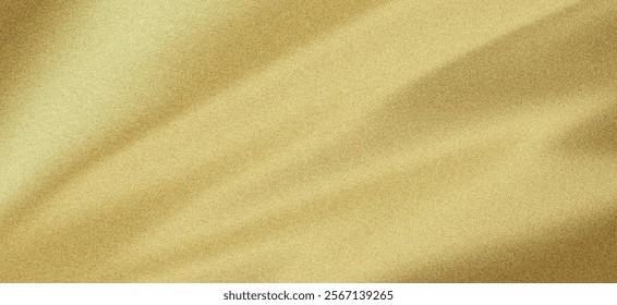 Gold wall texture background with shiny yellow foil effect. Glossy light reflections create a vibrant, luxurious feel, perfect for elegant golden paper or premium wallpaper designs. High quality image