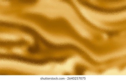 Gold wall texture background with shiny yellow foil effect. Glossy light reflections create a vibrant, luxurious feel, perfect for elegant golden paper, premium wallpaper designs. Glass Texture Effect