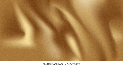 Goldener Wandtexturhintergrund mit glänzend gelbem Folieneffekt. Glänzende Lichtreflexionen schaffen ein lebendiges, luxuriöses Gefühl, perfekt für elegantes goldenes Papier oder Premium-Tapeten-Designs. Bild in hoher Qualität