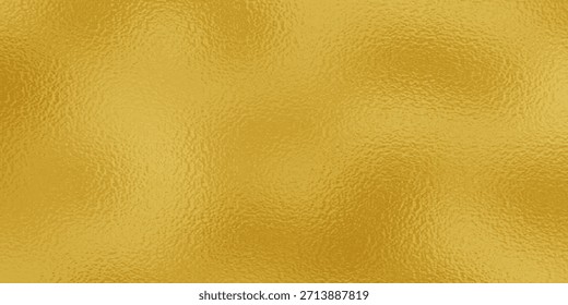 Fondo de textura de pared de oro con efecto de lámina amarilla brillante. Los reflejos brillantes de la luz crean una sensación vibrante y lujosa, perfecta para elegantes diseños de papel dorado o Fondo de pantalla premium. Imagen de alta calidad