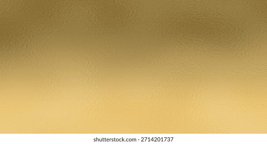 Fondo de textura de pared de oro con efecto de lámina amarilla brillante. Los reflejos brillantes de la luz crean una sensación vibrante y lujosa, perfecta para elegantes diseños de papel dorado o Fondo de pantalla premium. Imagen de alta calidad