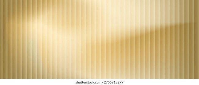 Gold wall texture background with shiny yellow foil effect. Glossy light reflections create a vibrant, luxurious feel, perfect for elegant golden paper or premium wallpaper designs. High quality image