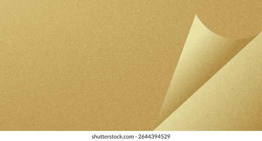 Fundo de textura de parede de ouro. Pintura de folha de ouro brilhante amarelo na folha de parede com reflexo de luz brilhante eps10