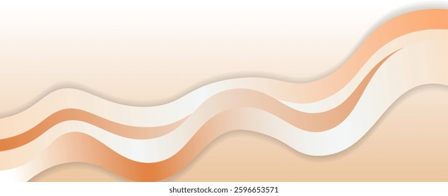 gold wave curve, golden wave corner shape for element, stripes ribbon golden graphic, striped gold. eps 10