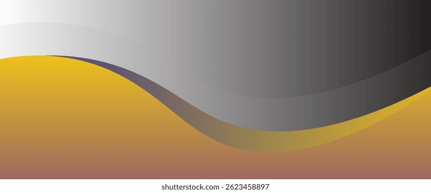 gold wave curve, golden wave corner shape for element, stripes ribbon golden graphic, striped gold. eps 10