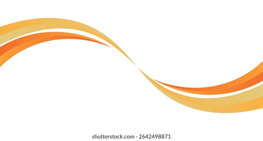 gold wave curve, golden wave corner shape for element, stripes ribbon golden graphic, striped gold. wave abstract geometric