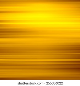 El fondo de las olas de oro. Placa metálica con luz reflejada. Ilustración vectorial.