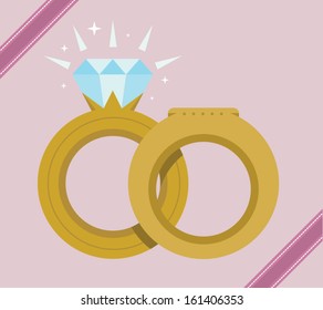 Gold wedding rings