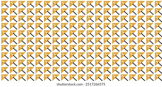padrão de cor branco e preto dourado para moda