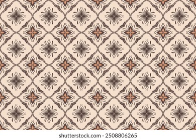 Gold and white damask vector seamless pattern. Vintage, paisley elements. Traditional, Turkish motifs. Great for fabric and textile, wallpaper, packaging.Vector seamless damask pattern.
