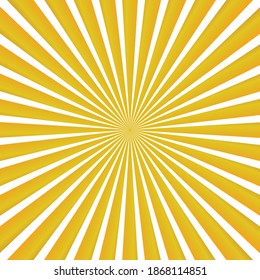 gold and white starburst vector background.