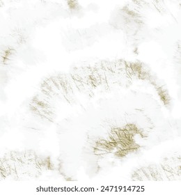 Gold Winter Snow Repeat. Gold Light Winter Template Gold Art Paint. Snowy Light Watercolor. Foil Grunge Water Color. Grain Watercolor Glitter. Bright Seamless Background. Snowy White Texture.