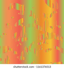 Gold and yellow Confetti on a Pastel Background. Placer from the Circles.Beautiful Bright Pattern.Vector Illustration. Pastel Color design. Dots.For cards,banners,print. A Scattering of Confetti