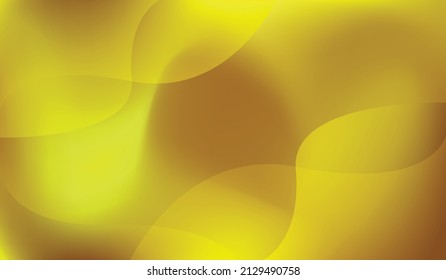 Abstrakte Hintergrundgrafik in goldgelber Welle.
