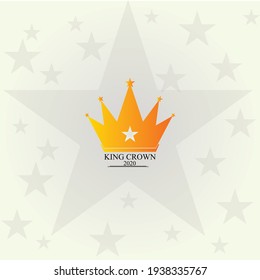 Goldarn King Crown y el diseño de las estrellas de fondo