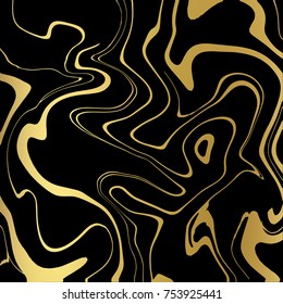 Gold-black marble VECTOR background