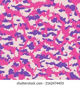 GoldBlue Repeated Digital Graphic Wallpaper. Camouflage Clothes Magenta  Seamless Pattern. Orange Repeated Circle Graphic Print. Dark Seamless Vintage Vector Graffiti.