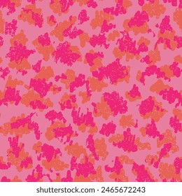 GoldBlue Seamless Abstract Graphic Illustration. Black Repeated Color Vector Pattern. Camouflage Desert Orange Seamless Grunge Graphic Artwork. Red  Seamless Pattern.