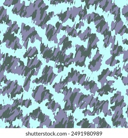 GoldBlue  Seamless Pattern. Brown Seamless Abstract Graphic Shapes. Pastel Repeated Fashion Graphic Illustration. Pink Repeated Creative Vector Texture. Camouflage Man