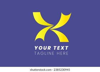The gold-colored X logo represents luxury and elegance. Its shimmering golden hue exudes sophistication and prestige, making it a symbol of opulence and excellence.