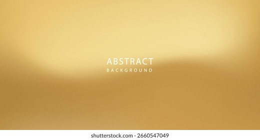 Goldenes 3D-Zimmer. Hintergrundvektor