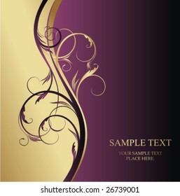 golden abstract background