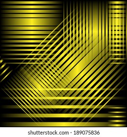 Golden abstract background with line for your design