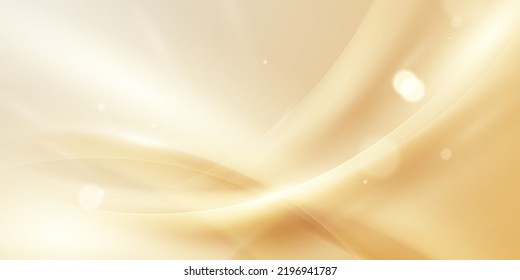 Golden Abstract Background Luxury Vector Design